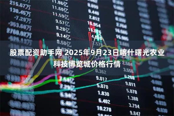 股票配资助手网 2025年9月23日喀什曙光农业科技博览城价格行情